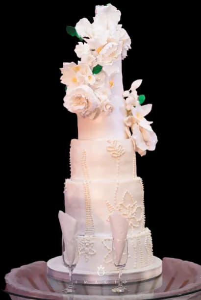 5 Tier Wedding Cake